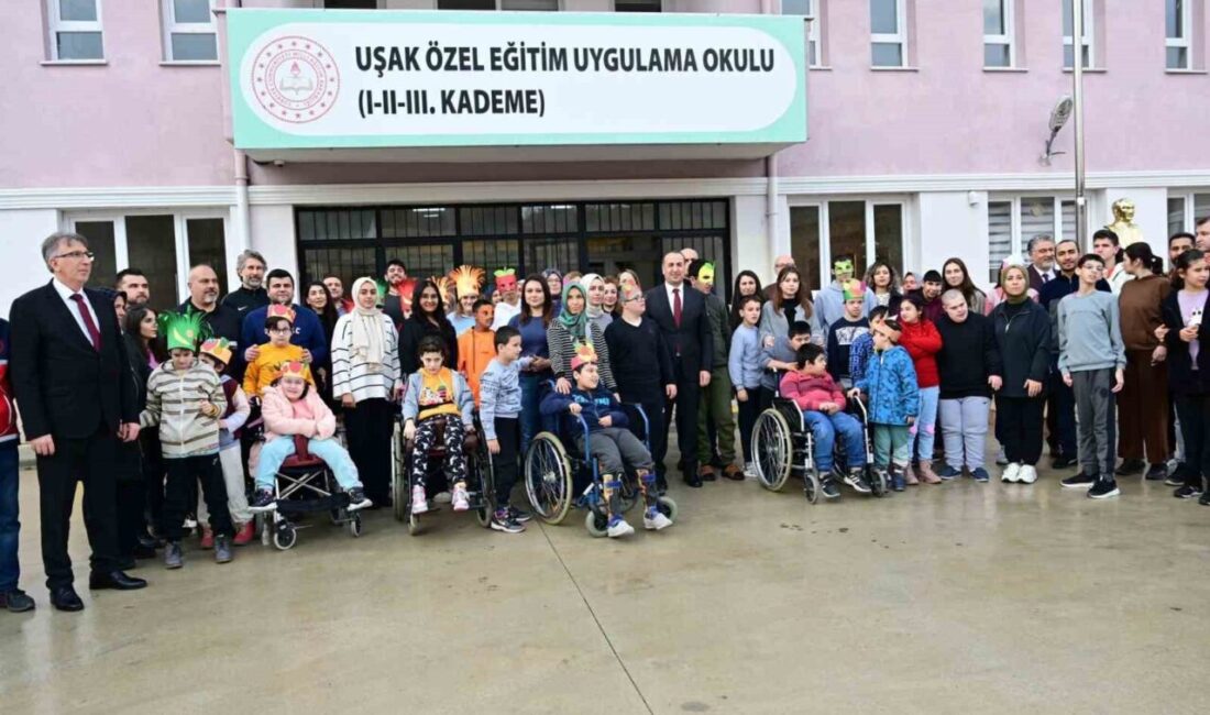 Uşak Özel Eğitim Uygulama Okulu'nda "Okulumda Sağlıklı Besleniyorum" projesi kapsamında