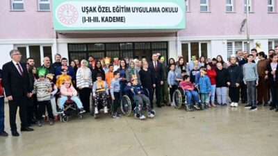 Uşak Özel Eğitim Uygulama Okulu'nda "Okulumda Sağlıklı Besleniyorum" projesi kapsamında