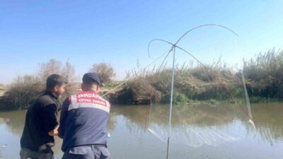 Mersin'de yasak avlanma malzemeleriyle suçüstü yakalanan 3 şahsa 14 bin