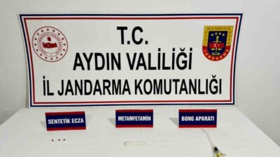 Kuşadası'nda jandarma uygulamasında araçta metamfetamin bulundu, sürücüye 47 bin 842
