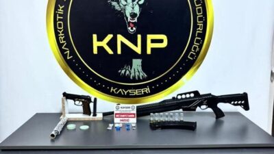Kayseri'de Narkotik Suçlarla Mücadele Şube Müdürlüğü, uyuşturucu ticareti yapan 7