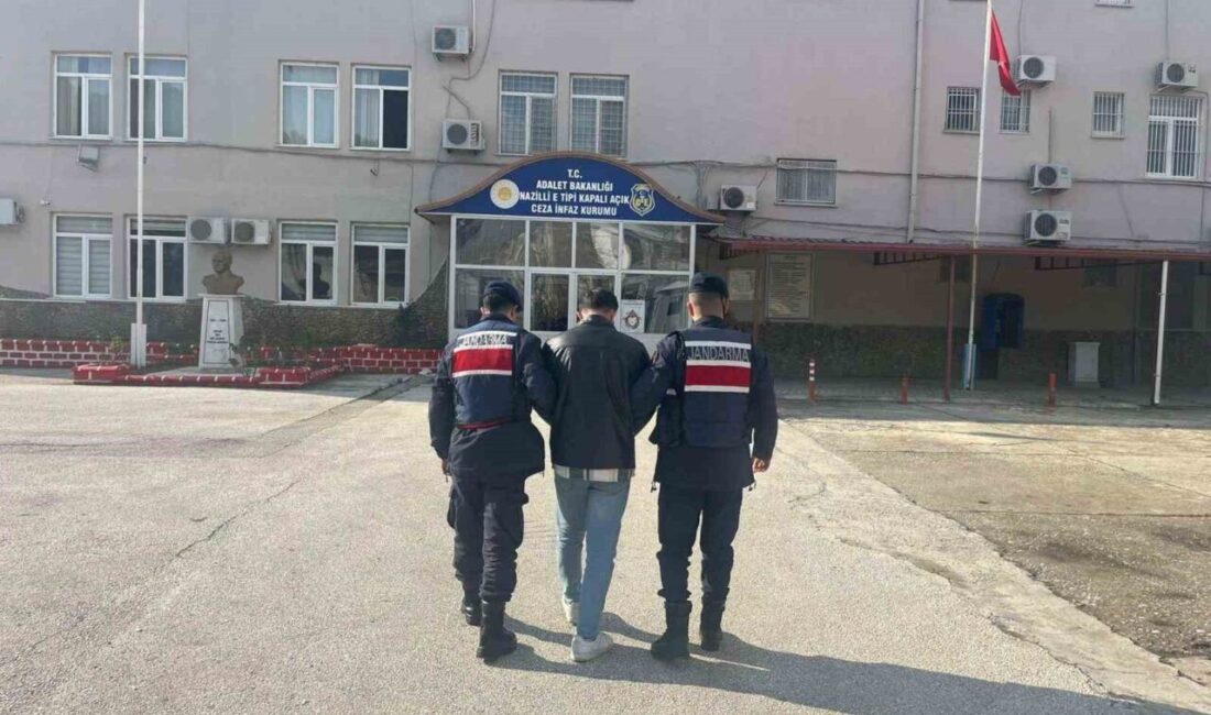 Aydın'ın Nazilli ilçesinde uyuşturucu satışı yapan M.C.K. (24) jandarma tarafından