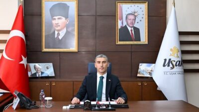 Uşak Valisi Naci Aktaş, basının toplumdaki önemini vurgulayarak gazetecilere teşekkür