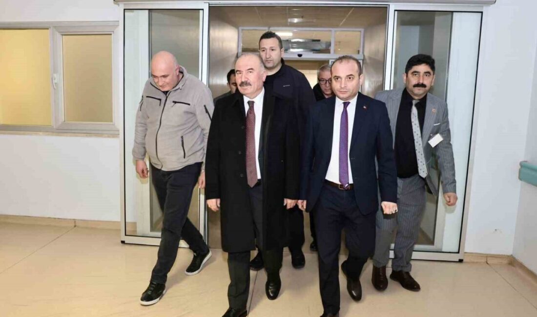 Vali Ali Çalgan, kazada yaralanan polis memurunu ziyaret etti Çorum Valisi Ali Çalgan,