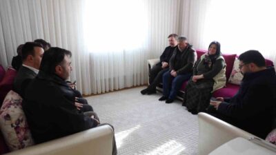Erzincan Valisi Hamza Aydoğdu, şehit Piyade Sözleşmeli Er Salih Ay’ın