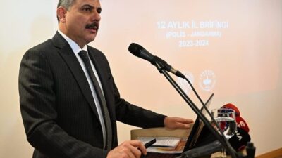 Erzurum Valisi Mustafa Çiftçi, 2023-2024 yılları asayiş olaylarını değerlendirerek terörle