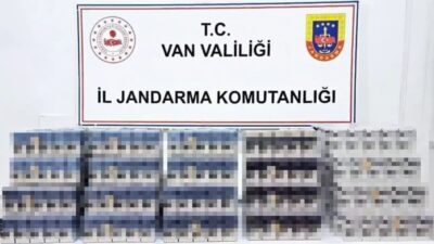 Van’ın Muradiye ilçesinde jandarma ekipleri tarafından yapılan çalışmalarda kuru kayısı