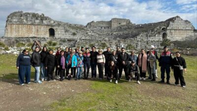 Didim'deki Milet Antik Kenti ziyaretçilerine Jandarma tarafından kültür ve doğa