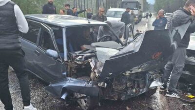 Muğla'nın Marmaris ilçesinde Datça yolunda meydana gelen trafik kazasında bir