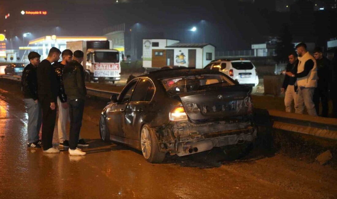 Yağmurun kayganlaştırdığı yolda zincirleme kaza: 1 yaralı Kırıkkale'de yağmur nedeniyle kayganlaşan