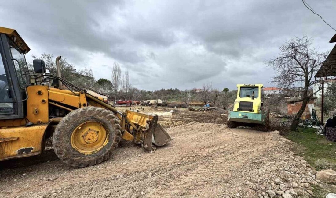 Yaykın Mahallesi’nde yol çalışmaları sürüyor Karacasu Belediyesi, Yaykın Mahallesi'nde
