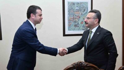 Eskişehir Valisi Hüseyin Aksoy, yeni atanan Sanayi ve Teknoloji İl