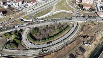 Samsun'da Yeşilkent Kavşağı'nda yapılan düzenleme çalışmaları nedeniyle yarın trafik akışı
