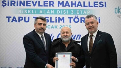 Yıldırım Belediyesi, Şirinevler Mahallesi'nde gerçekleştirdiği imar planları ile 960 hak