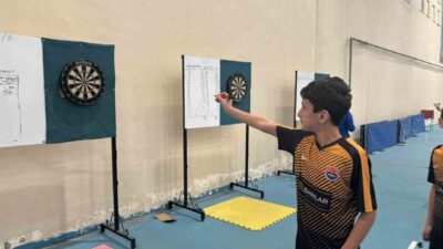 Okul Sporları Yıldız Erkekler Dart müsabakaları Kocatepe Spor Kompleksi’nde tamamlandı.