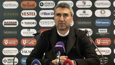 Atakaş Hatayspor Teknik Sorumlusu Yılmaz Bal, Çaykur Rizespor maçında pozisyonları