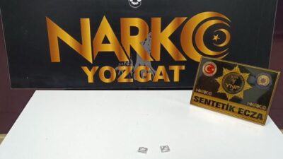 Yozgat Emniyet Müdürlüğü Narkotik Suçlarla Mücadele Şube Müdürlüğü ekipleri, aranan