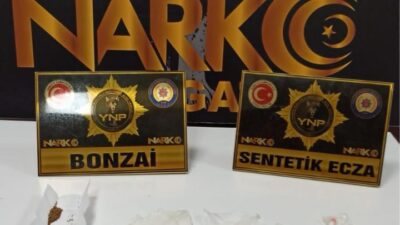 Yozgat’ta narkotik ekiplerinin düzenlediği operasyonda, bir araçta yapılan aramada M.K.