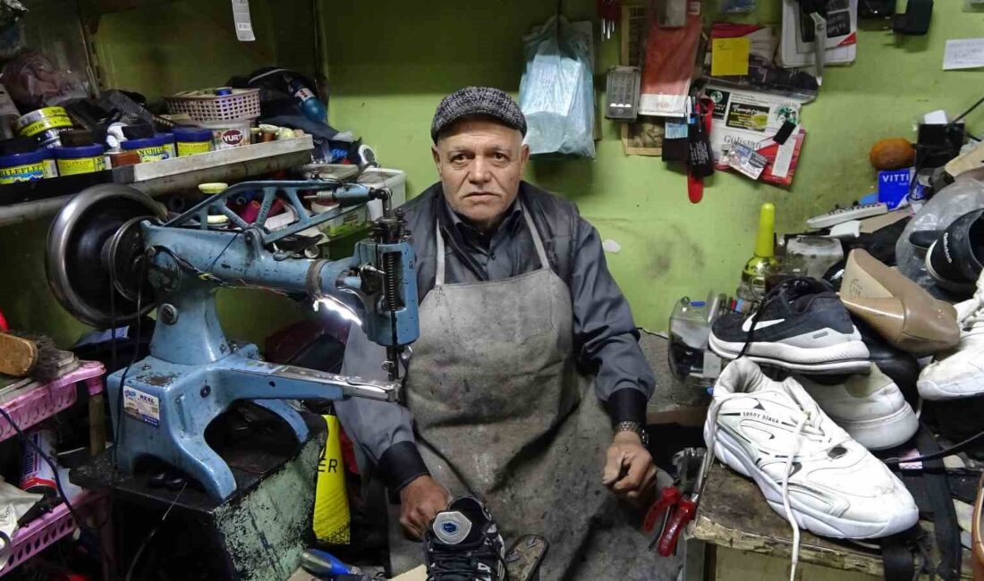 Yozgat’ta 60 yıldır ayakkabı