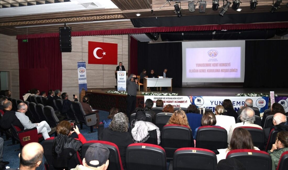 Yunusemre Kent Konseyi 2025 yılı Ocak Ayı Olağan Genel Kurul