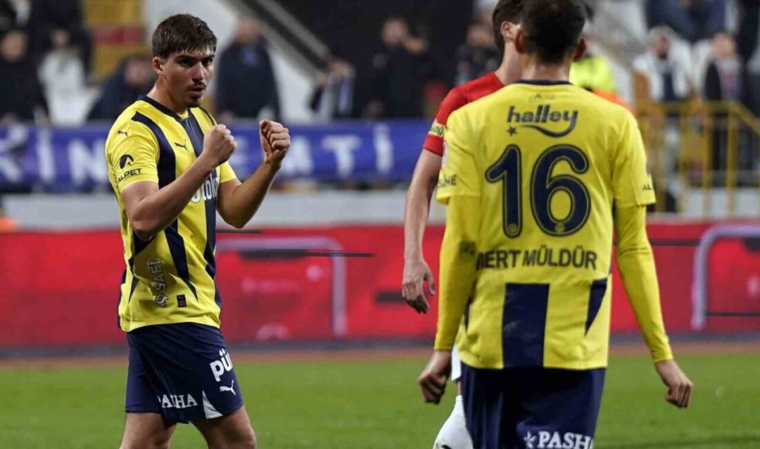 Yusuf Akçiçek, ilk kez gol sevinci yaşadı Fenerbahçe'nin genç yeteneği Yusuf