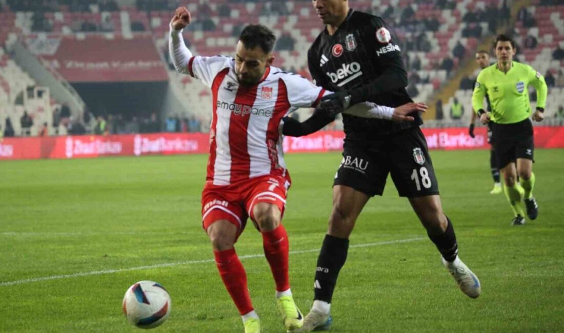 Ziraat Türkiye Kupası: Sivasspor: 0 – Beşiktaş: 0 (Maç devam ediyor) Sivasspor ile Beşiktaş arasındaki