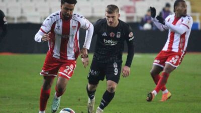 Ziraat Türkiye Kupası'nda Sivasspor, evinde Beşiktaş'a 1-0 mağlup oldu. Maçta