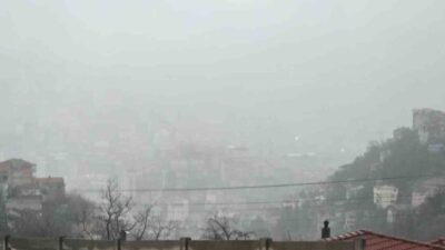 Zonguldak'ta sis ve yağış etkili olurken, hava sıcaklığı 7 derece