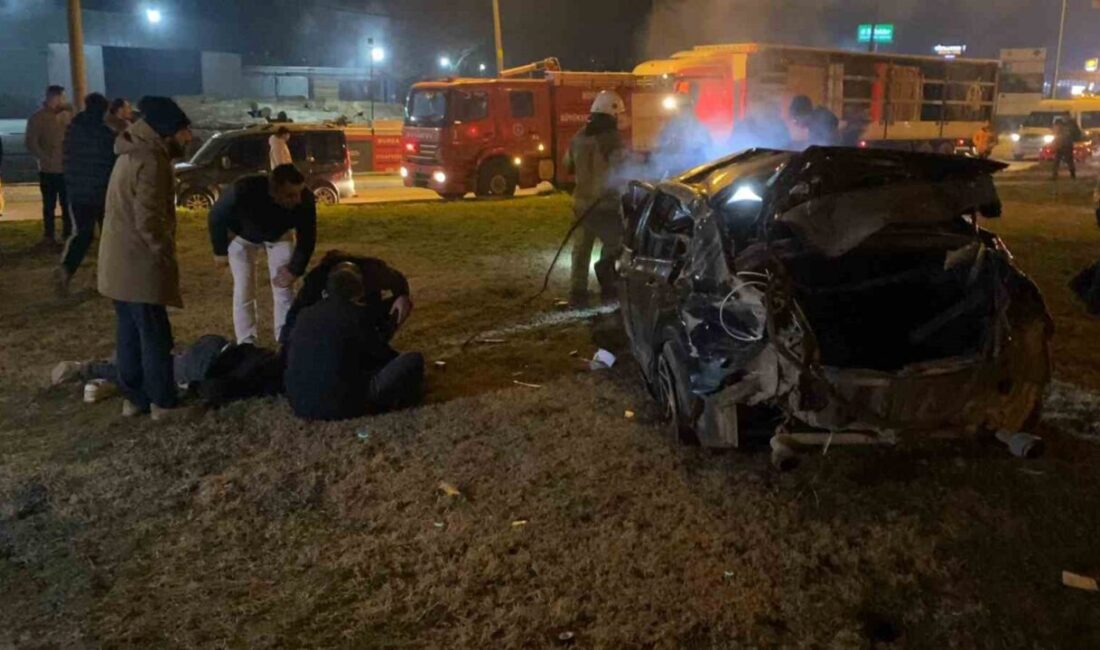 Bursa'nın İnegöl ilçesinde meydana gelen kazada Selimcan P. yönetimindeki bir