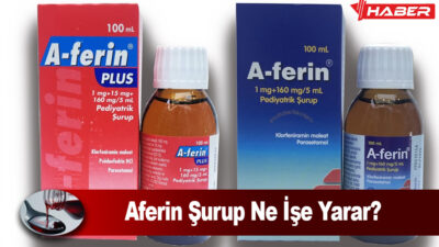 Aferin Şurup Nedir, çocuklarda ve yetişkinlerde görülen ateş, burun tıkanıklığı,