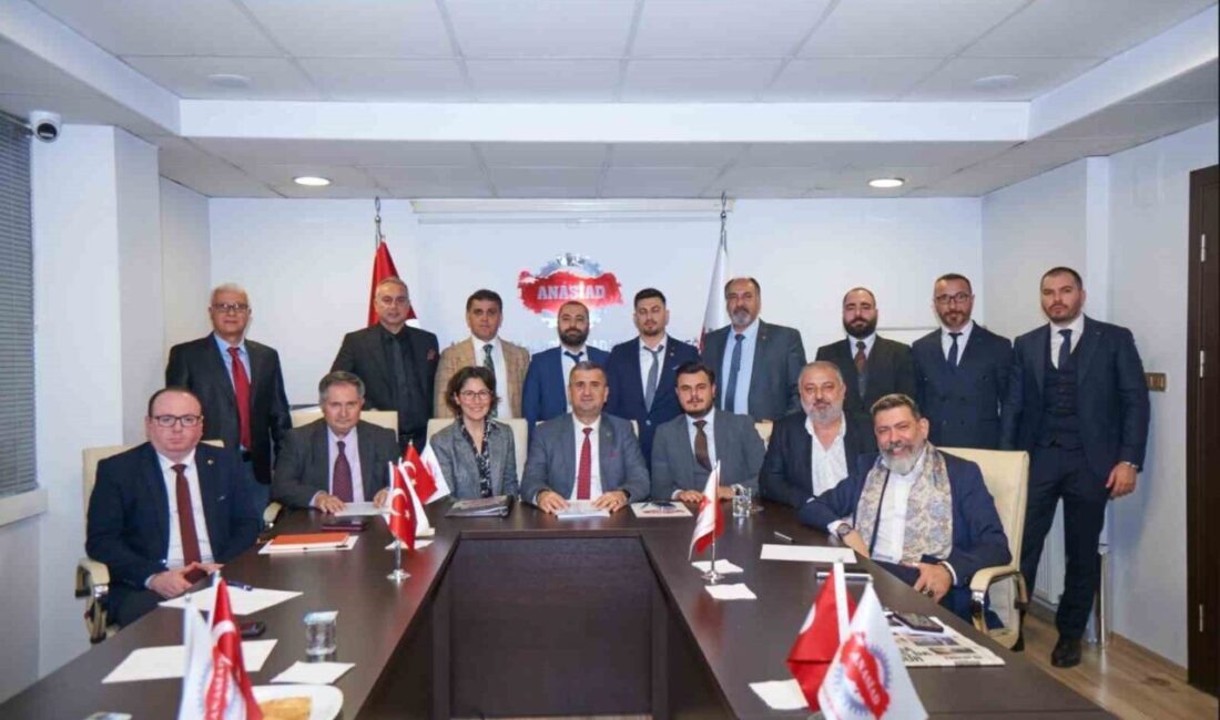 BURSA (İHA) - ANASİAD'ın Olağan Genel Kurulu'nda Hakan Birkan, yeni