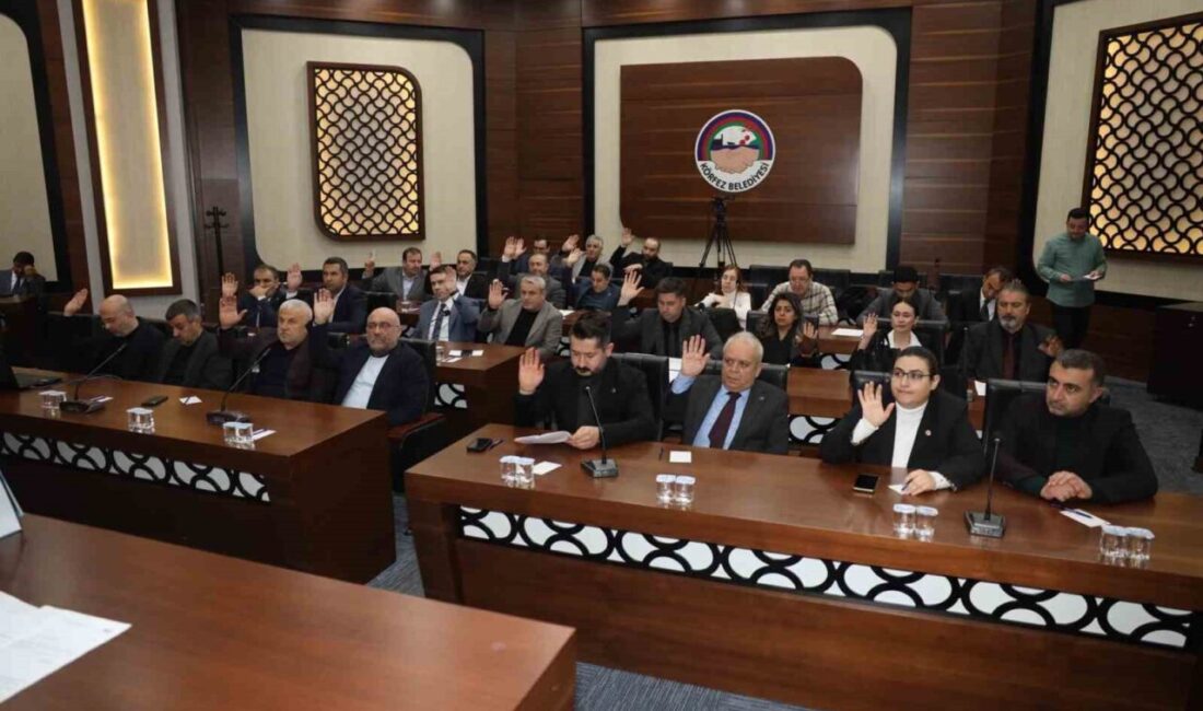 Körfez Belediyesi Şubat ayı meclis toplantısı Başkan Şener Söğüt başkanlığında
