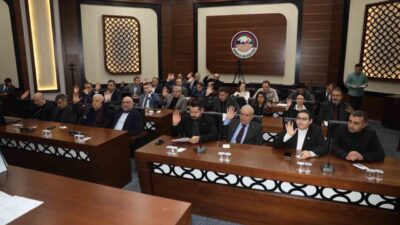 Körfez Belediyesi Şubat ayı meclis toplantısı Başkan Şener Söğüt başkanlığında