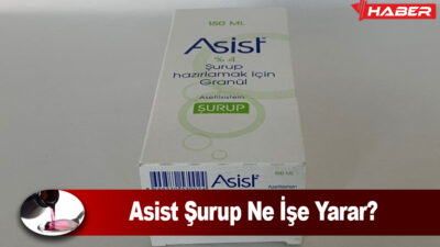 Asist Şurup Ne İşe Yarar, solunum yollarında oluşan balgamın inceltilerek