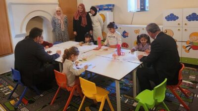 Aydın'ın Efeler ilçesinde, Nasuhpaşa Külliyesi'nde 4-6 yaş Kur'an Kursu açıldı.