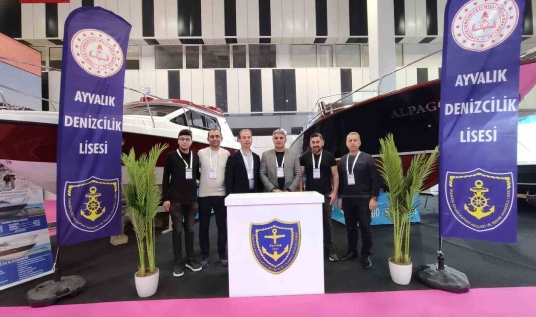 Balıkesir'in Ayvalık ilçesindeki Pakmaya Kenan Kaptan Denizcilik Mesleki ve Teknik