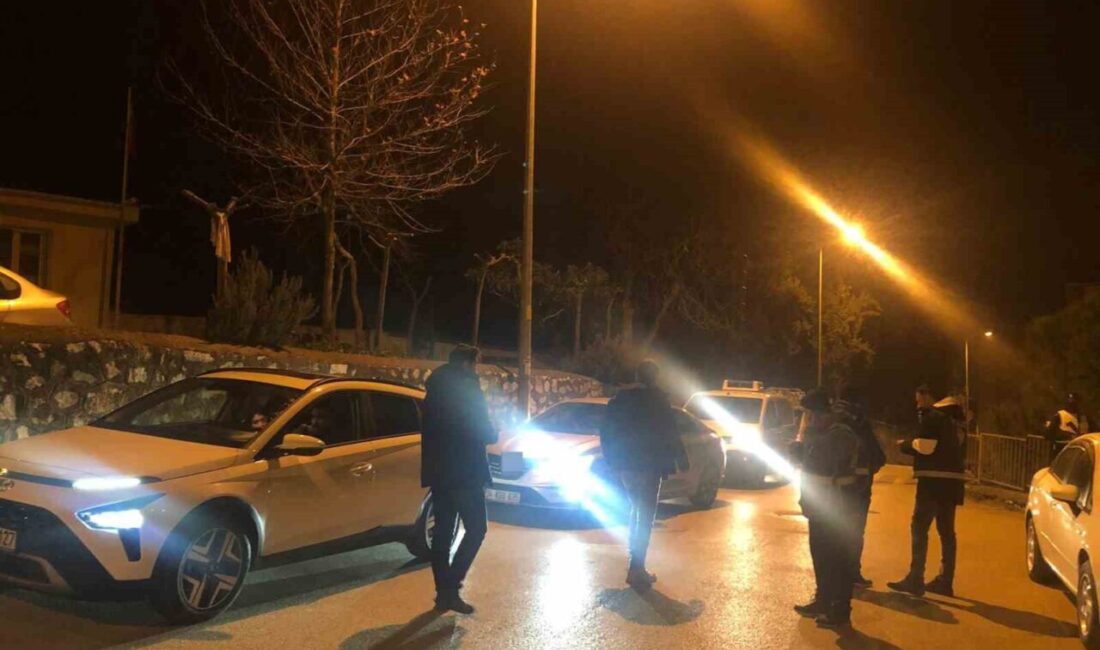 Gemlik İlçe Emniyet Müdürlüğü ekipleri, 5 farklı noktada gerçekleştirdikleri şok