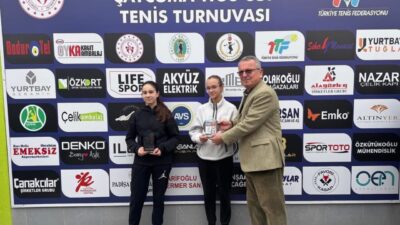 Çaycuma'da düzenlenen Tios Cup Tenis Turnuvası'nda şampiyonlar belli oldu. İlgiyle