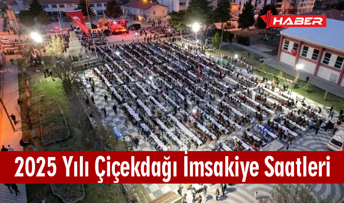 2025 Yılı Çiçekdağı İmsak
