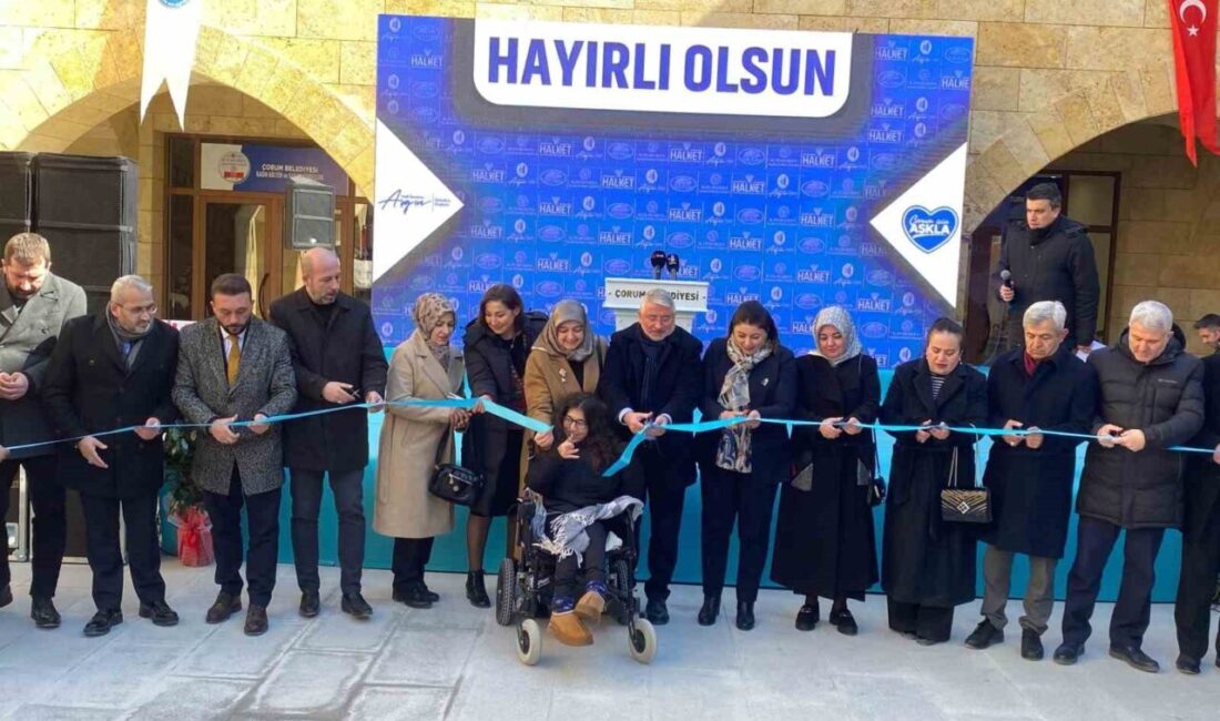 Çorum Belediyesi, Bedesten açılış töreninde Veli Paşa Kahvecisi ve Halk