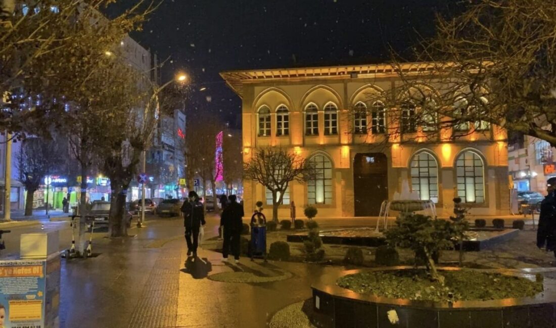 Çorum'da akşam saatlerinde etkili