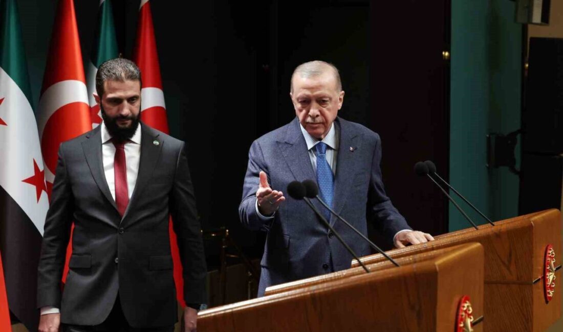 Cumhurbaşkanı Recep Tayyip Erdoğan, Suriye Cumhurbaşkanı Ahmed Şara ile görüşerek