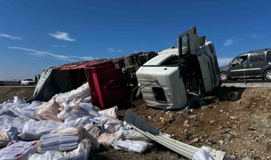 Yozgat'ın Kadışehri ilçesindeki kaza, Hatay'dan yola çıkan U.B. kontrolündeki tırın