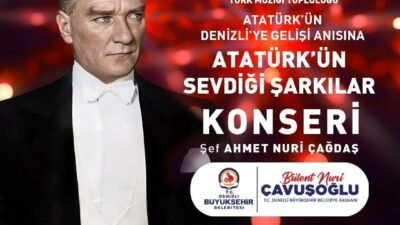 Denizli Büyükşehir Belediyesi, Gazi Mustafa Kemal Atatürk'ün 4 Şubat 1931'deki