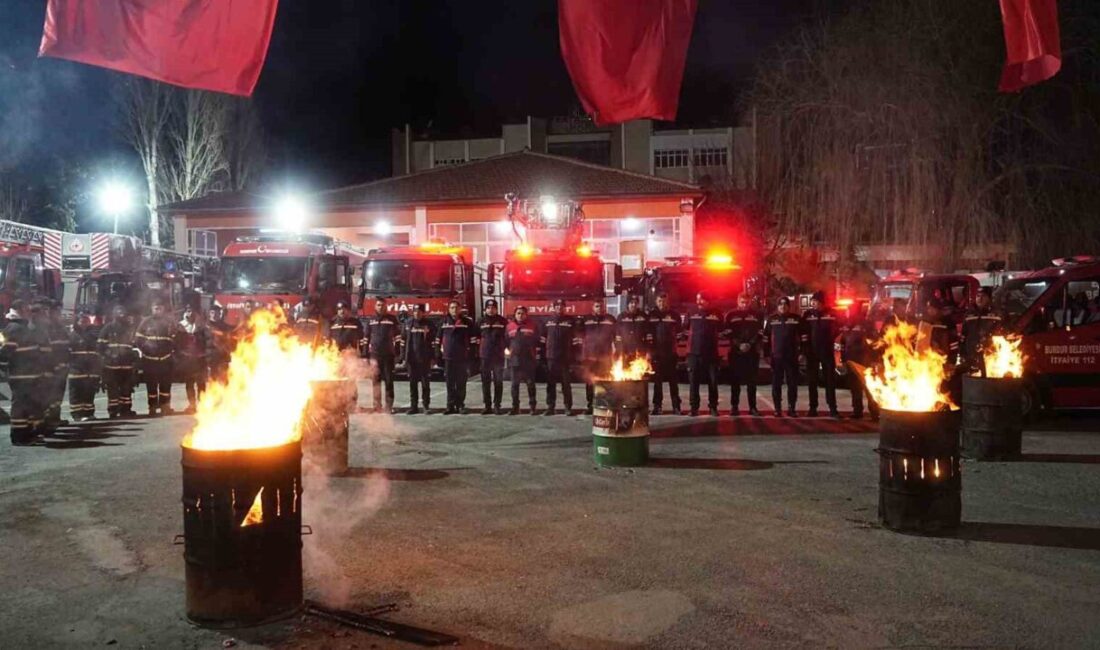 6 Şubat depreminin ikinci yılında, Burdur İtfaiyesi personeli, Kahramanmaraş'ta hayatını