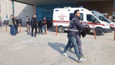 Bursa'nın İnegöl ilçesinde, trafik ekiplerinin dur ihtarına uymayarak bir polis