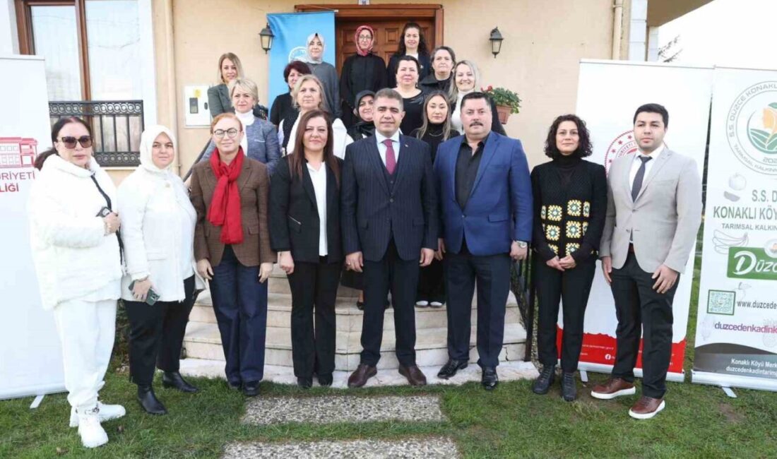 Düzce'de yürütülen FAO destekli proje kapsamında kırsal kesimdeki kadınlar ve