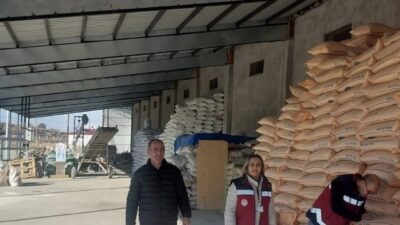 Elazığ'da, Tarım ve Orman Bakanlığı'nın başlattığı gübre denetimleri kapsamında, İl