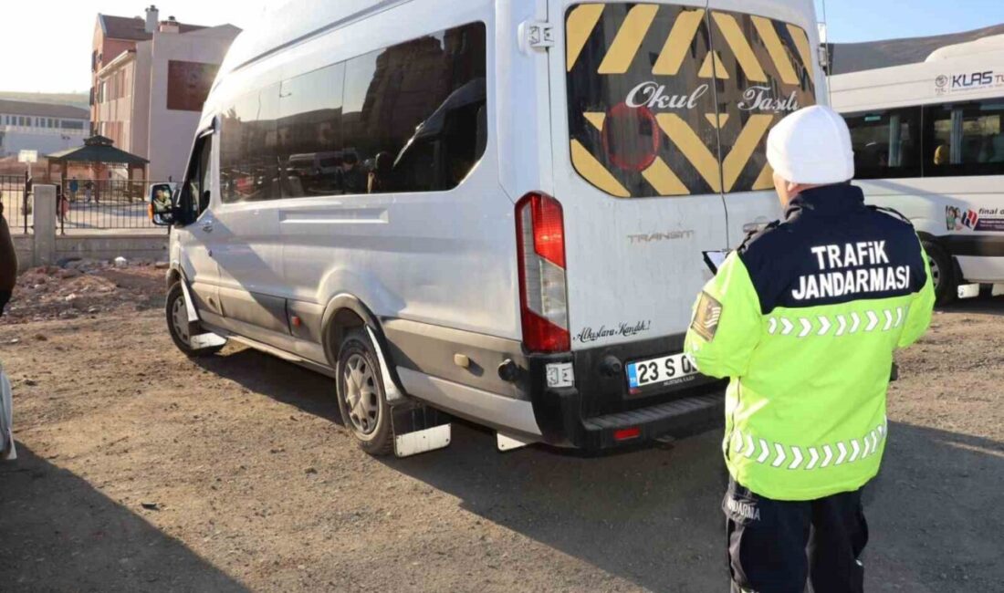 Elazığ İl Jandarma Komutanlığı, okul önlerinde 72 ekip ve 289