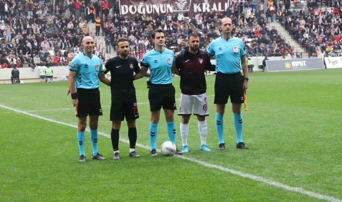 Elazığspor ile Vanspor FK arasında oynanacak maça hakem değişikliği yapıldı.